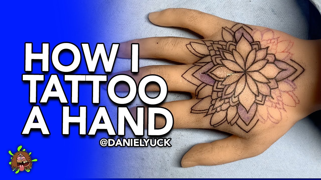 How To Tattoo With A Ball Point Pen - YouTube